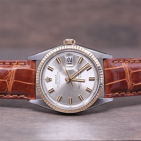 rolex 1601 leather strap|Rolex 1601 .